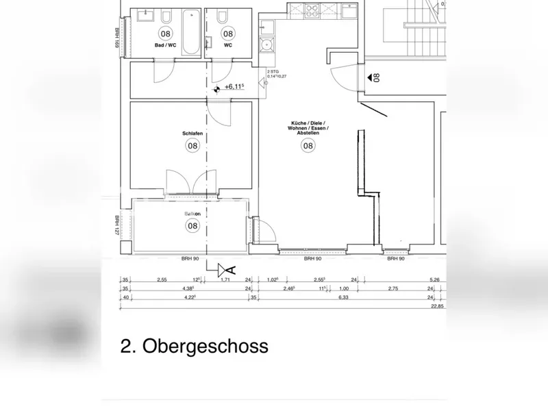 Tauschwohnung: 3 Zimmer mit großem Balkon gegen mehr Wohnfläche — photo 1